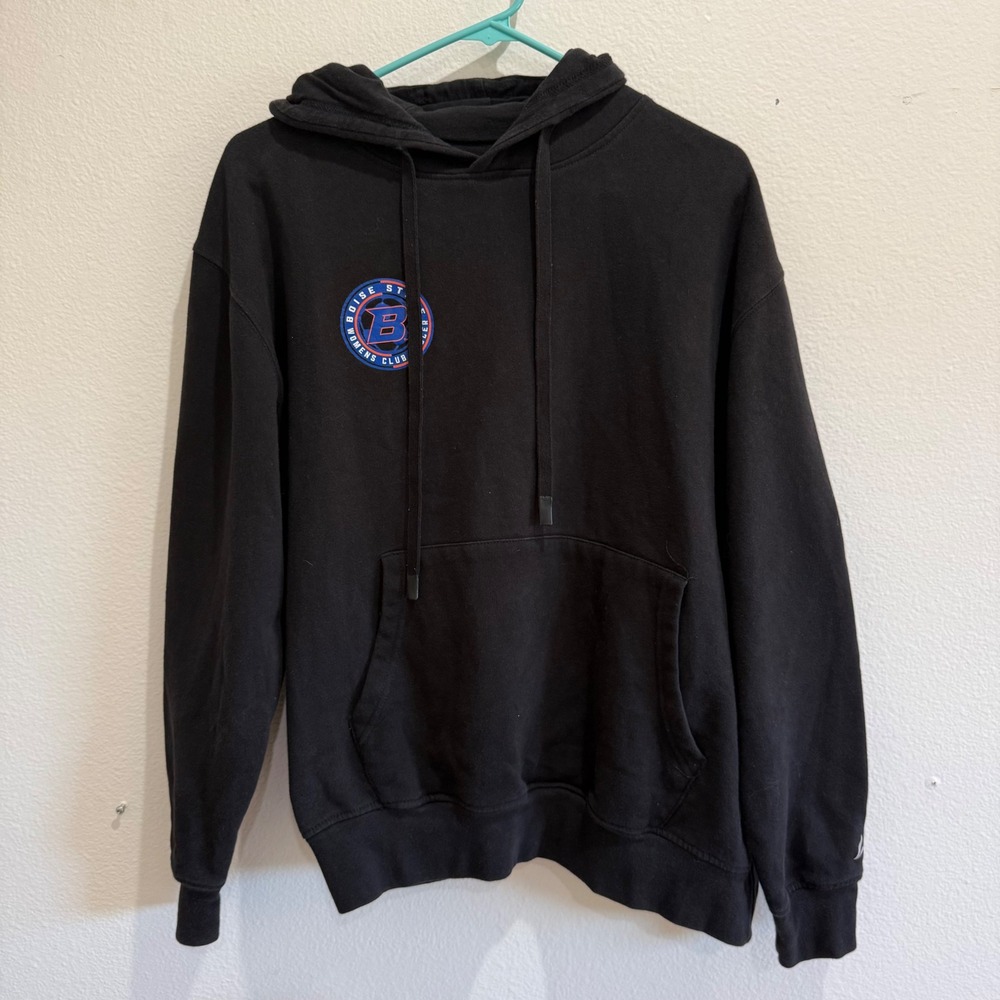 BSN Sports Boise State Womens Club Soccer Hoodie Black Mens Large Collegiate